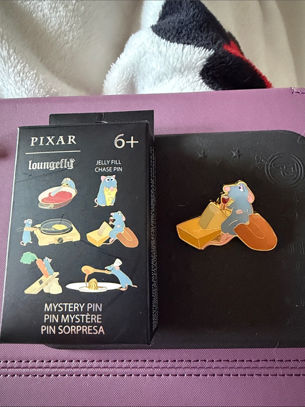 PIXAR Loungefly Ratatouille Character Pin